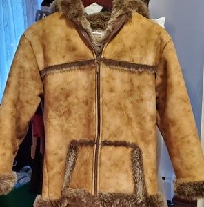Hooded fur Widgeon Jacket